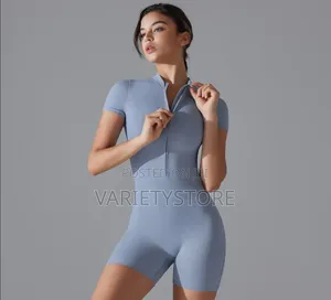 Womens Yoga Jumpsuits Short Sleeve