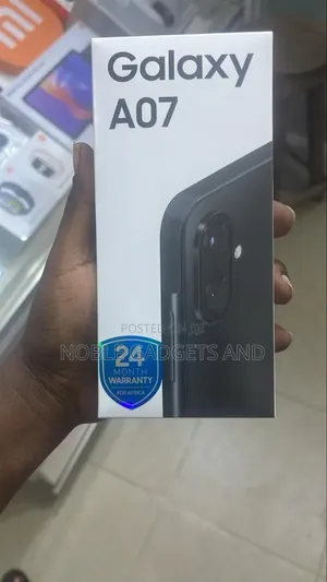 New Samsung Galaxy A07 128 GB Black