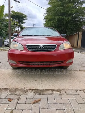 Toyota Corolla 2007 Red