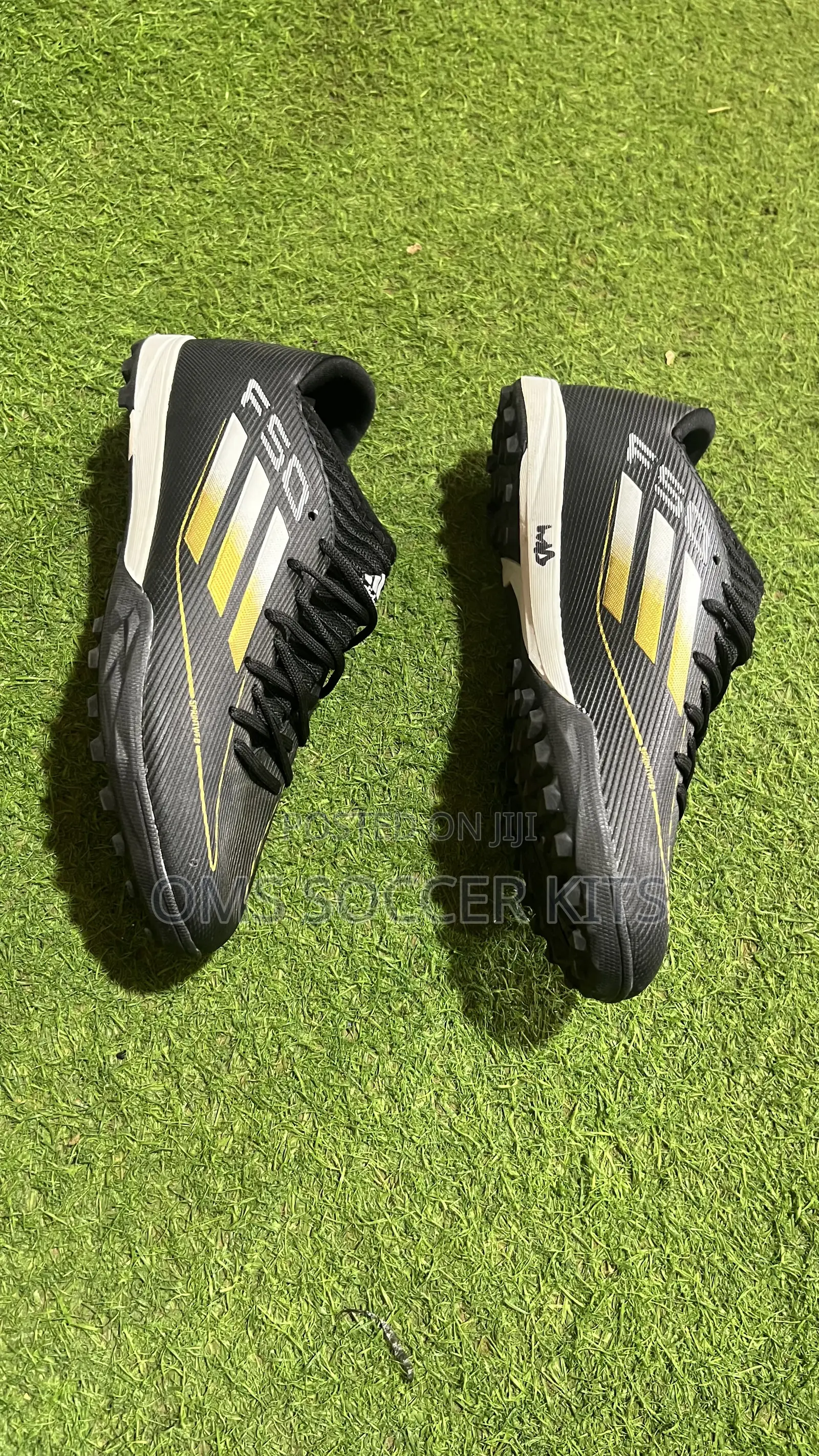 Adidas F50 Black Canvas Boot(40)