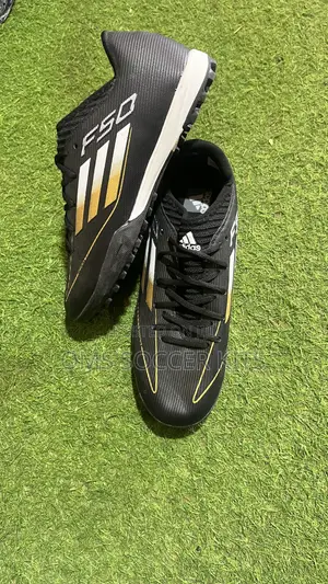 Adidas F50 Black Canvas Boot(40)
