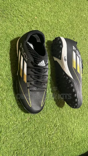 Adidas F50 Black Canvas Boot(40)
