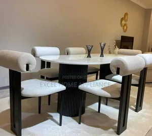 Modern Elegant Dining Table and Chair Set