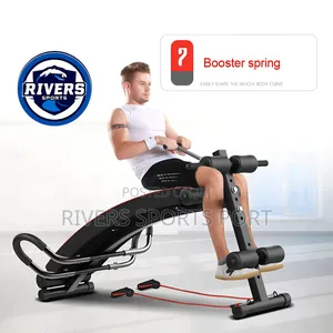 150kg Deluxe Adjustable Sit Up Abdominal Bench Press Weight Situp