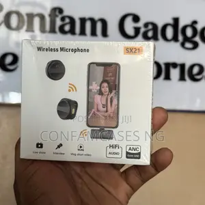 Sx21 Noise Cancellation Lavalier Wireless Magnetic Microphone