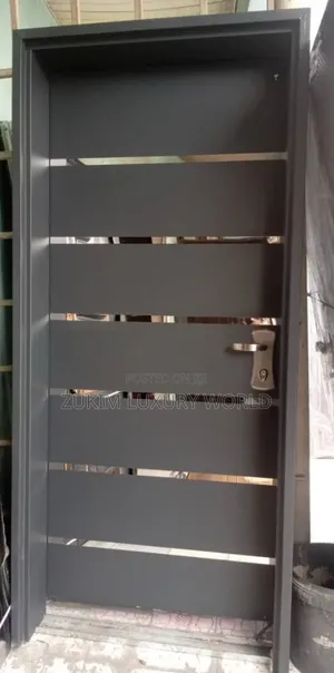 Grey Israeli Metal Door