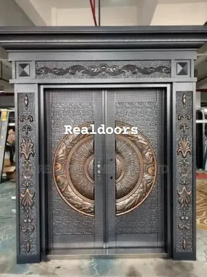 Security Armoured Copper Cast Door With Ark 5ft by 7ft