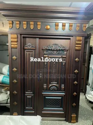 Armoured Copper Cast Door With Ark 4ft by 7ft