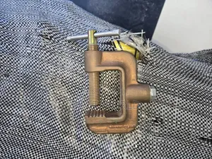 Brass Earth Clamp Original 4"