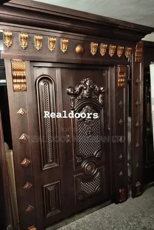 Armoured Super Copper Cast Door With Ark 4ft by 7ft