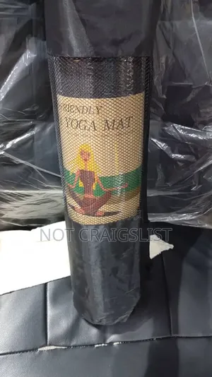 Portable Yoga Mat With Carry Bag | Fitness Training Exercise Mat