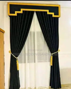 Black Turkish Curtain