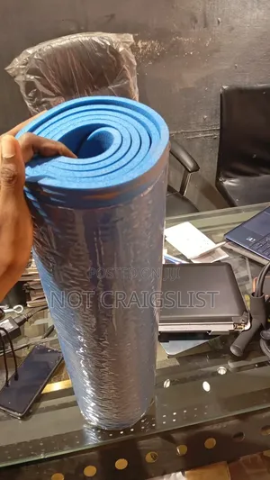 Non Slip Eva Yoga Mat With Carry Bag for Gym and Home Use