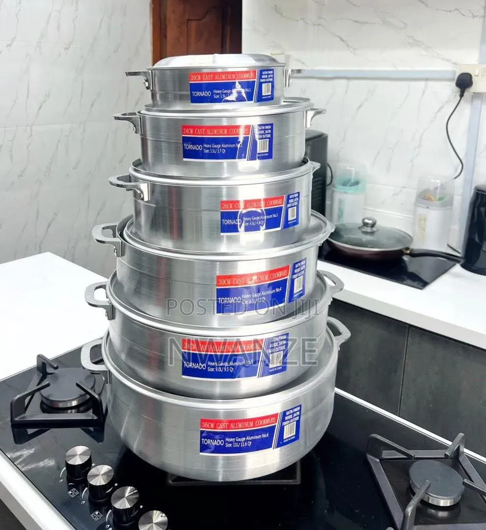 Tornado 6pcs Set Polishing Cookware