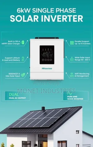 6.5kw 48v Hisense Hybrid Inverter