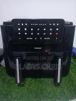 Silver Crest Dual Door Air Fryer Germany Used 9 Litre