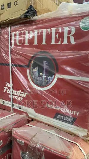 250ams 12v Jupiter Tubular Battery