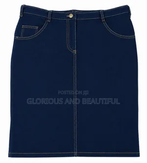 Ladies Pencil Jeans Skirt