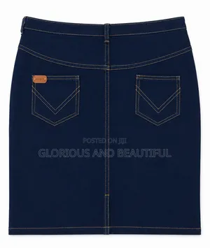 Ladies Pencil Jeans Skirt