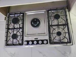 90cm Stainless 5-Ways Gas Burner. Minx