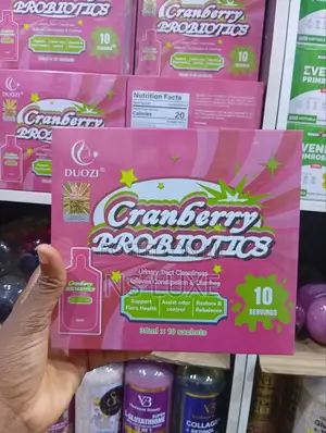 Duozi Cranberry Probiotic Supplement - Urinary Tract Cleansing