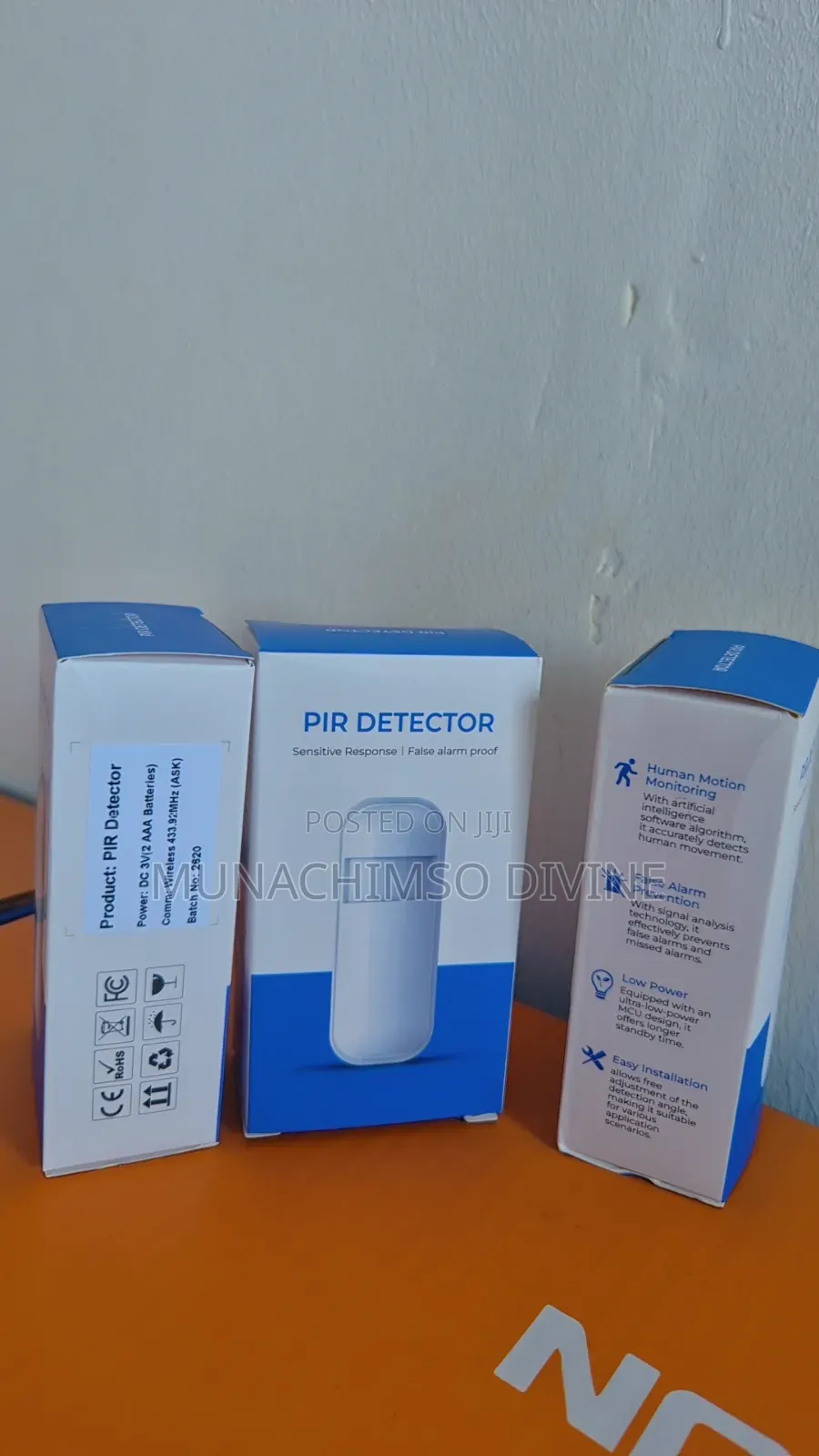 Wireless Pir Motion Sensor
