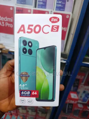 New Itel A50C 32 GB Black