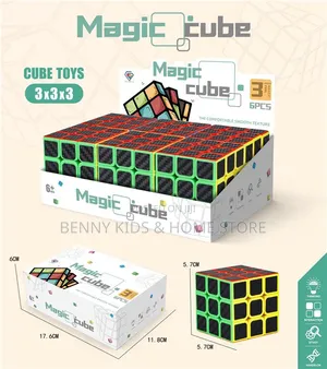 6in1 3rows Rubic Cube