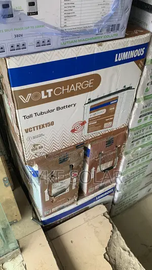 Luminous 150ams 12v Tubular Solar Battery