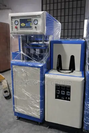 Pet Blower Machine With Huge Compressor