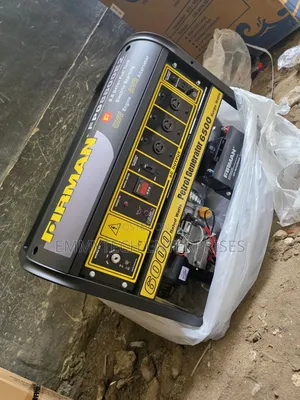 (6.5kva)Firman Black Petrol Gen Model Fpg8800e2 100%Copper Coil