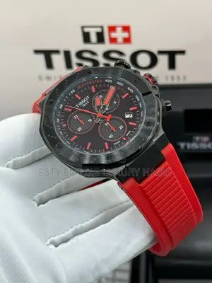 Tissot Quality Luxury Men Rubber Wristwatch