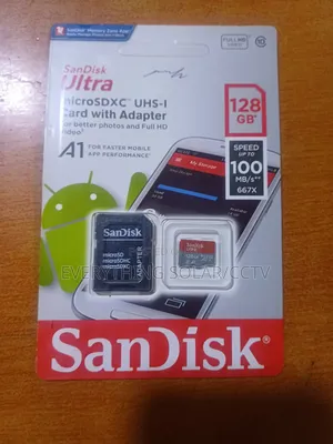 Scan Disk Memory Card 128gb