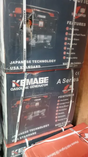 Kemage Petrol Generator 1.5kva 100%Copper Coil