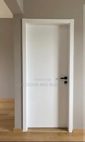 Turkish White-Flush Hardwood Door (8f1lh)