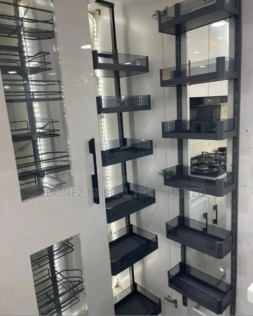 Glass Kitchen Pantry