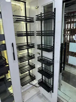 Glass Kitchen Pantry