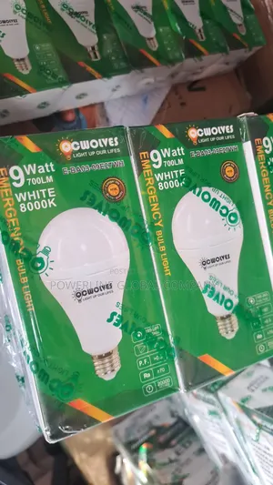 9w Rechargeable Bulb for Homes/ Hotels/ Lounges/ Guesthouses/ Bars