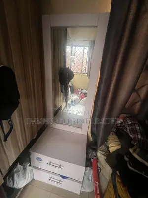 Mirror, Centre Table and Shelf