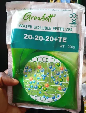 Growbett 20-20-20te Fertilizer