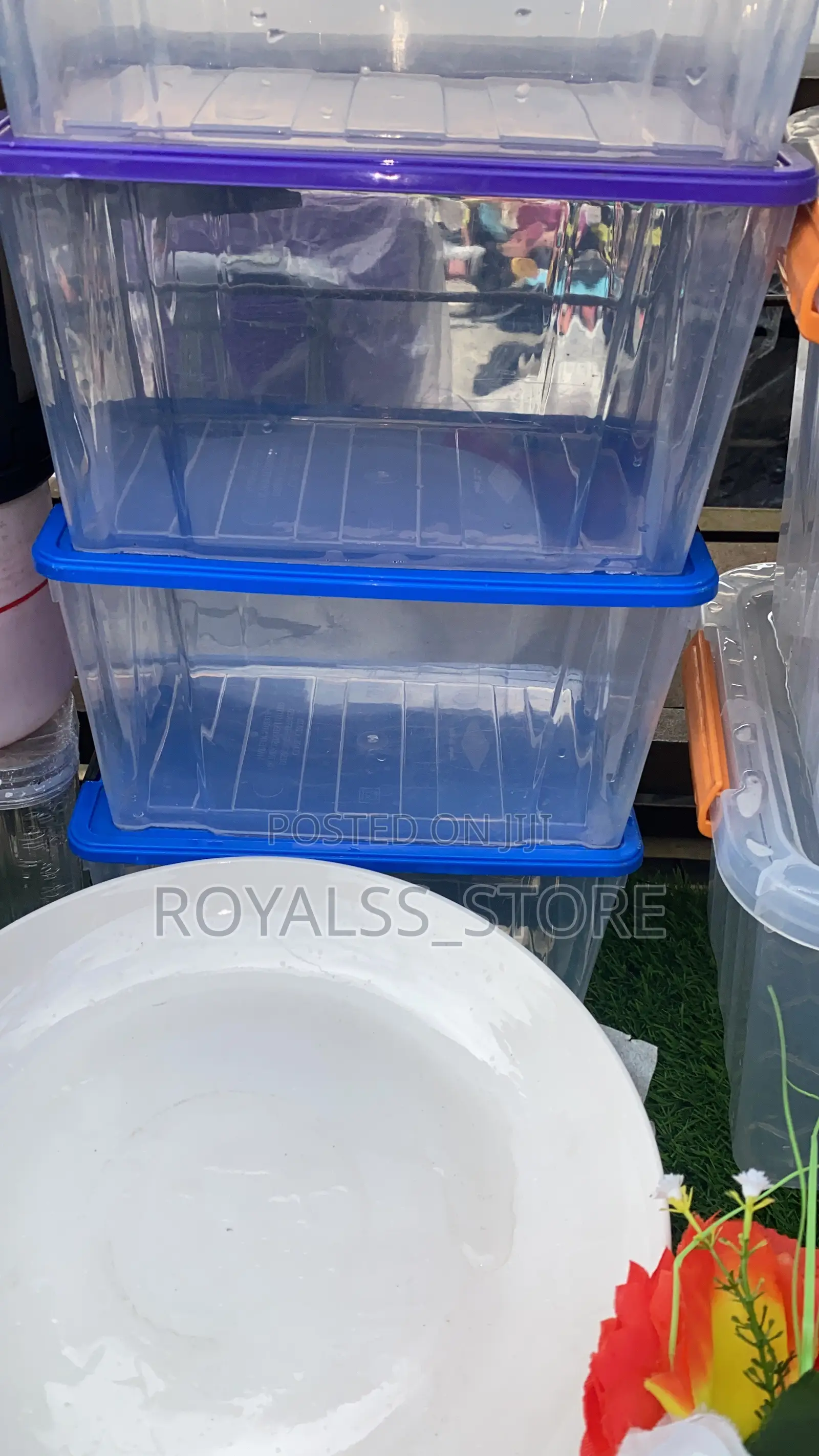 Plastic Food Storage Container