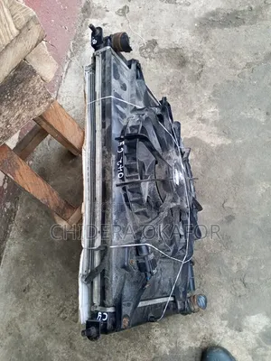 Radiator and Fan and Condenser Kia Soul