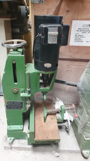 Model Ms361d Vertical Single Spindle Mortising Machine