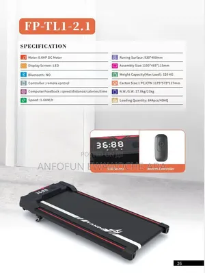 Portable Fitness Smart Walking Pad Treadmill