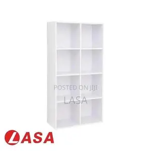 8-Shelf Cube Bookcase