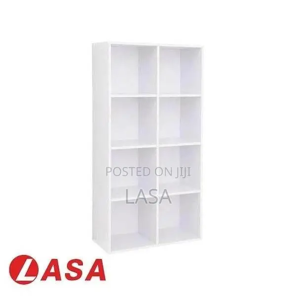8-Shelf Cube Bookcase