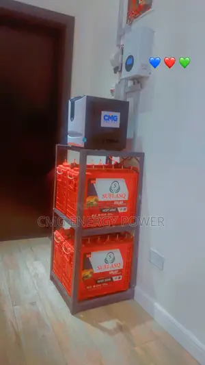 2.5kva Inverter Machine With 2 Batteries and 4 Solar Panels