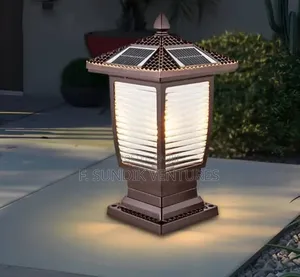 40cm Solar Led Gate Pillar
