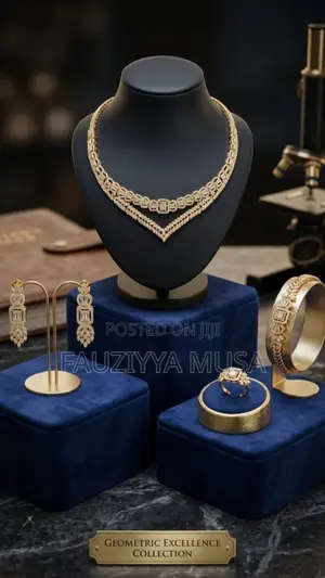 Luxury Necklace Earrings Set