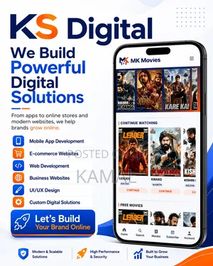 Build Your App, Website Online Store With Ks Digital